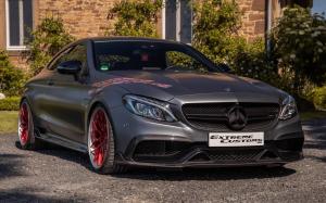Mercedes-AMG C63 Coupe by Extreme Customs & Brabus on Vossen Wheels (S17-01 (3-Piece)) 2019 года